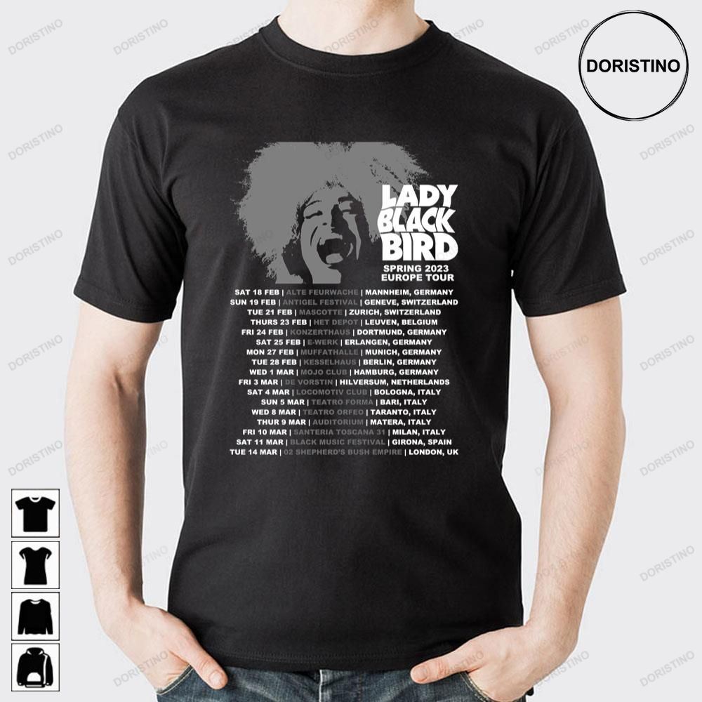 Lady Black Bird Spring 223 Europe Tour Dates Trending Style